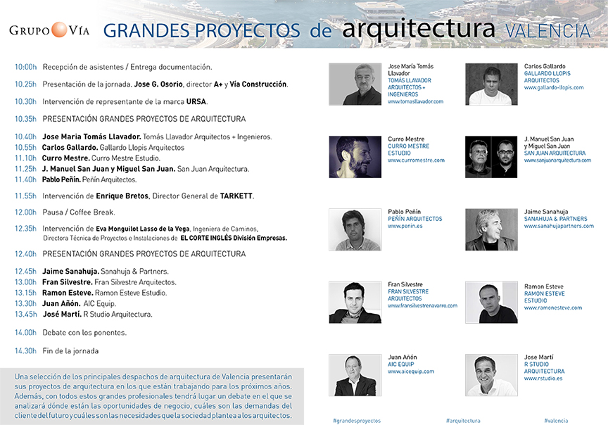 Architecture conference - Gallardo Llopis Architects