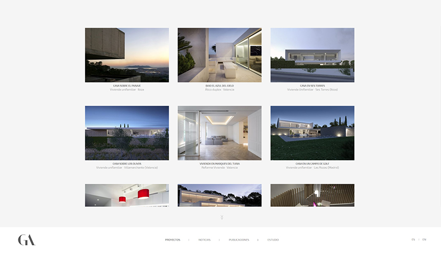 Nueva web - Gallardo Llopis Arquitectos