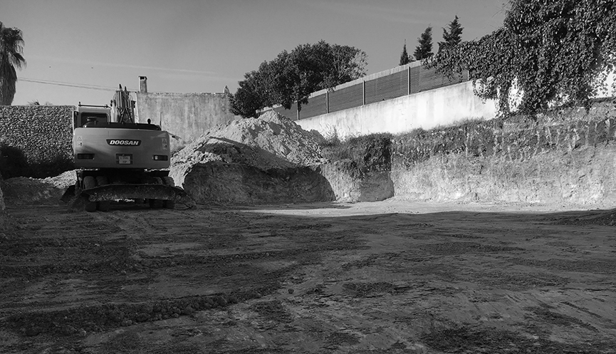 Inicio de obra en Santa Gertrudis (Ibiza) - Gallardo Llopis Arquitectos