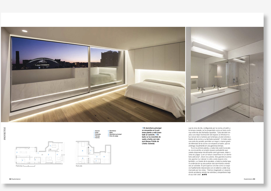 Publicacion Diseño Interior nº260 - Gallardo Llopis Arquitectos