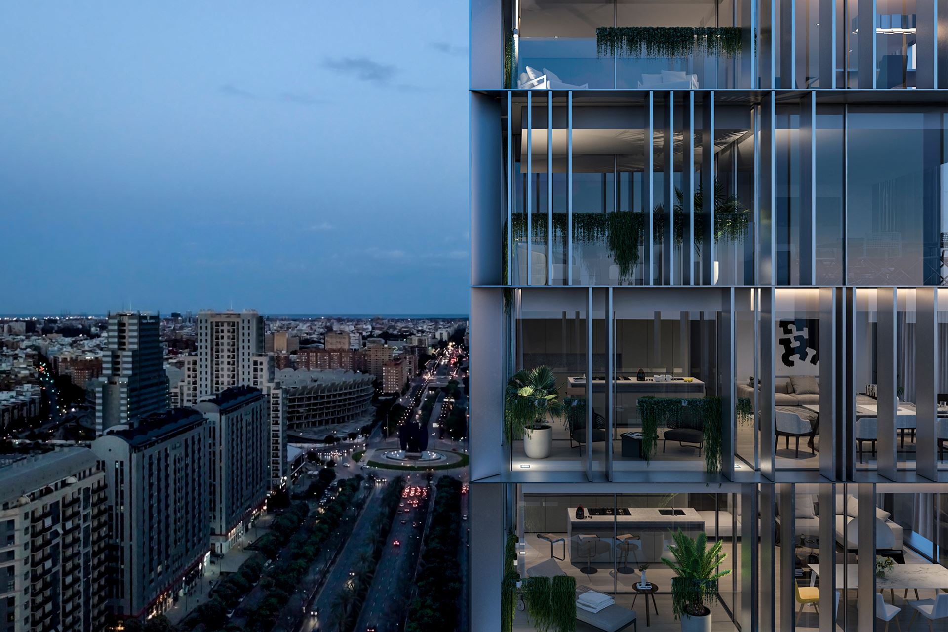 Residential Tower design Valencia - Gallardo Llopis Architect