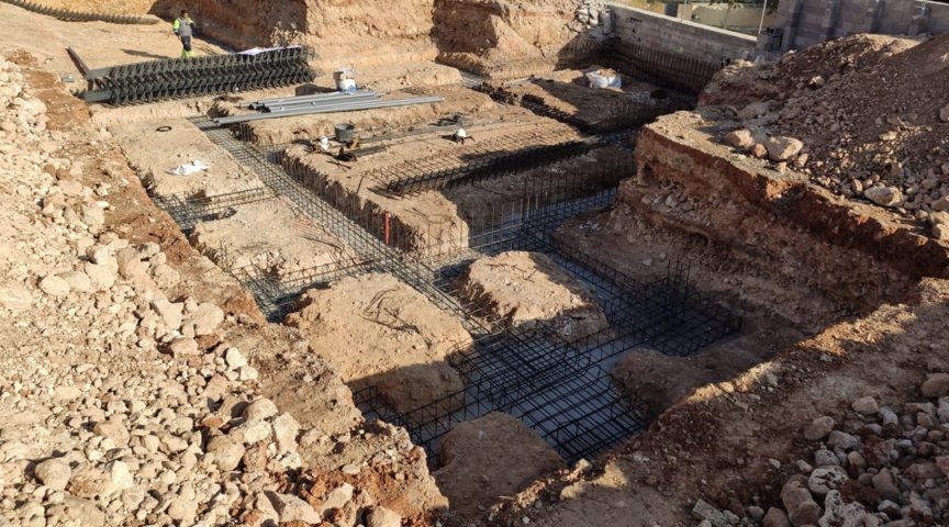 Casa en Monte Alcedo - Cimentación - Arquitectos Valencia