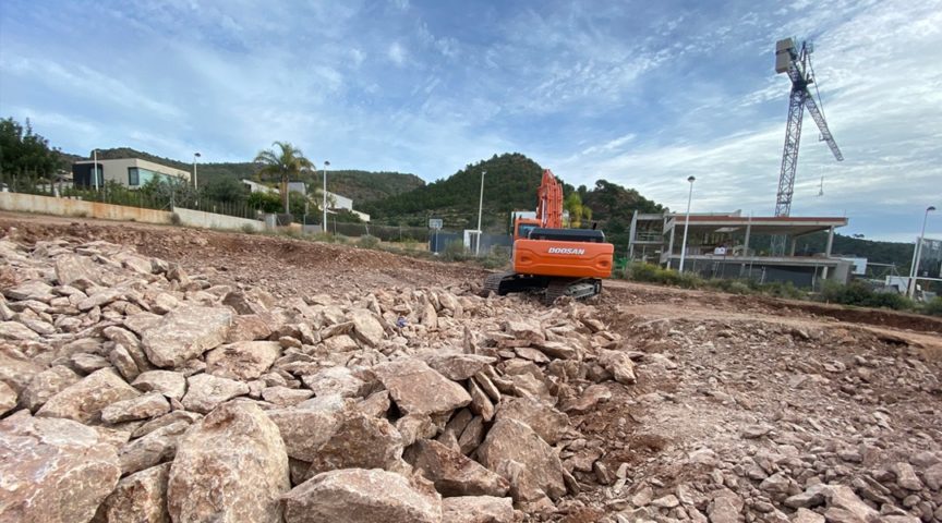 Casa en los Monasterios de Valencia - Excavaciones - Gallardo Llopis Arquitectura