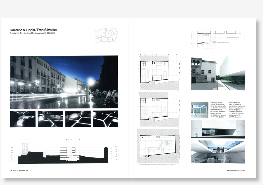 Publicacion en AV Proyectos - Gallardo Llopis Arquitectos