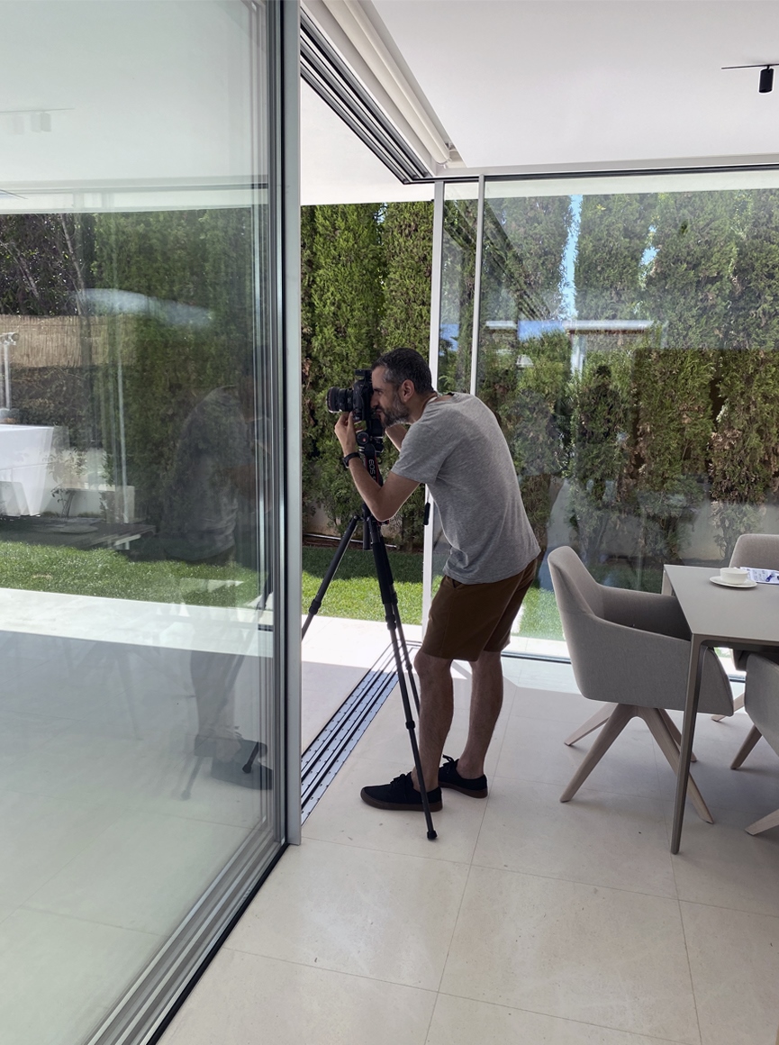 Reportaje fotografico vivienda en Ibiza