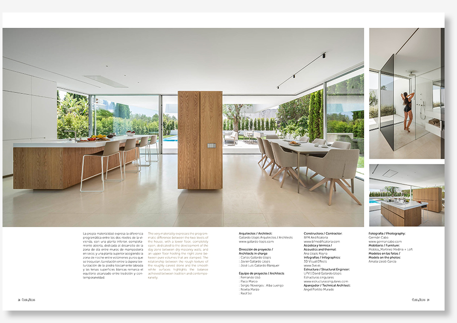 Publicación Class & Villas - Casa en Santa Gertrudis, Ibiza - Gallardo Llopis Arquitectos