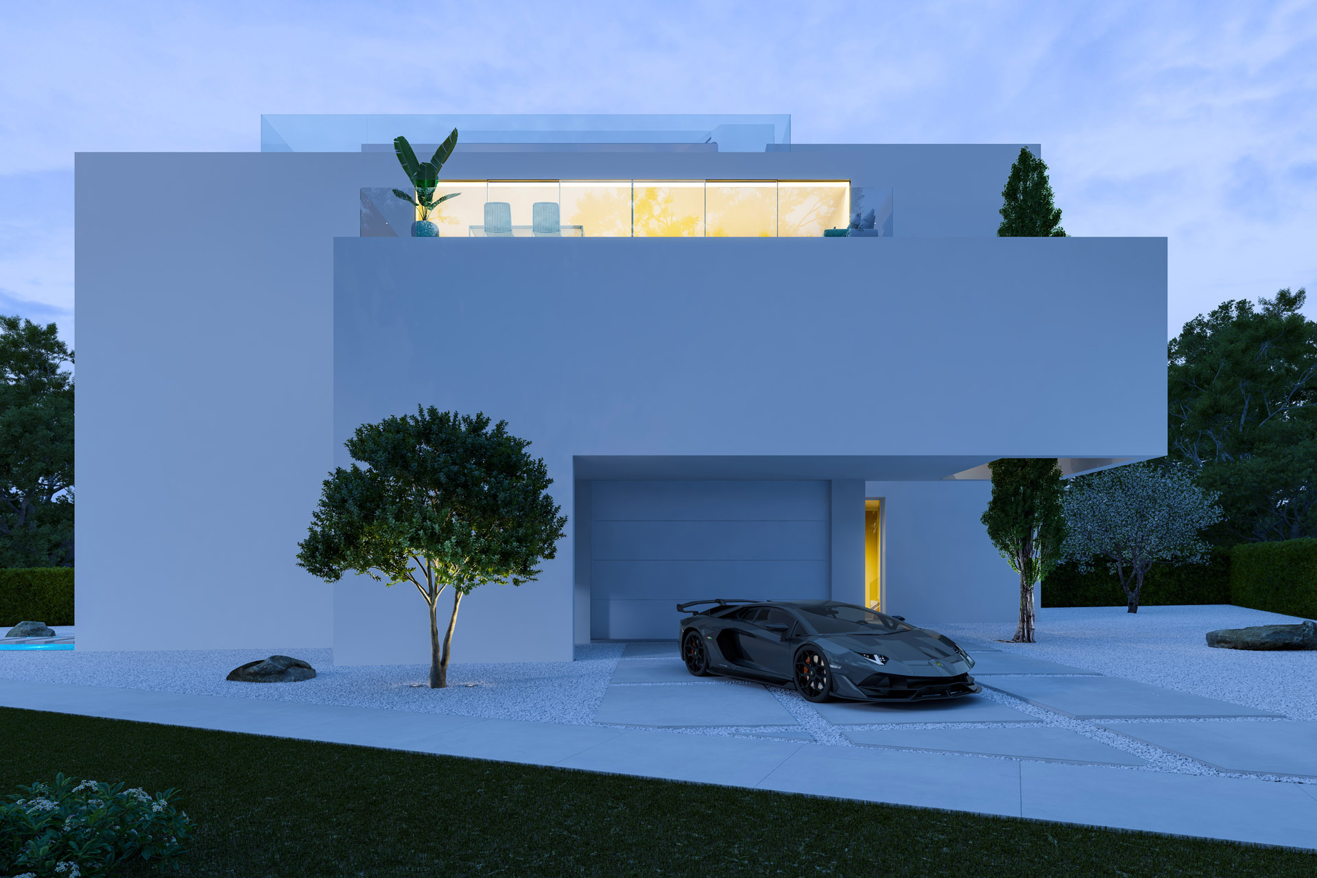 Architect house in Tampa Bay