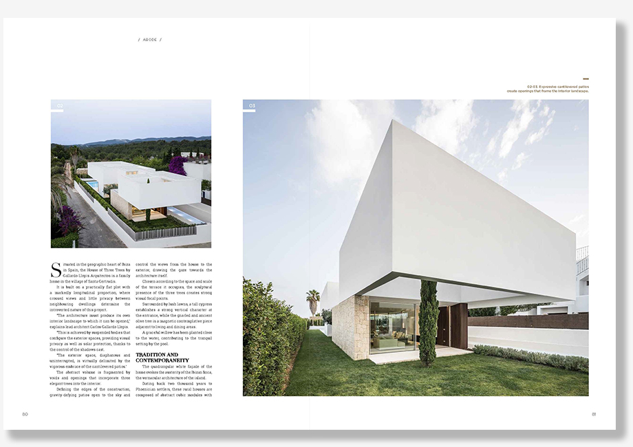 Publicación Design + Architecture - Vivienda en Ibiza - Gallardo Llopis Arquitectos