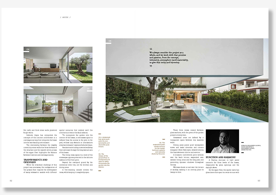 Publicación Design + Architecture - Vivienda en Ibiza - Gallardo Llopis Arquitectos